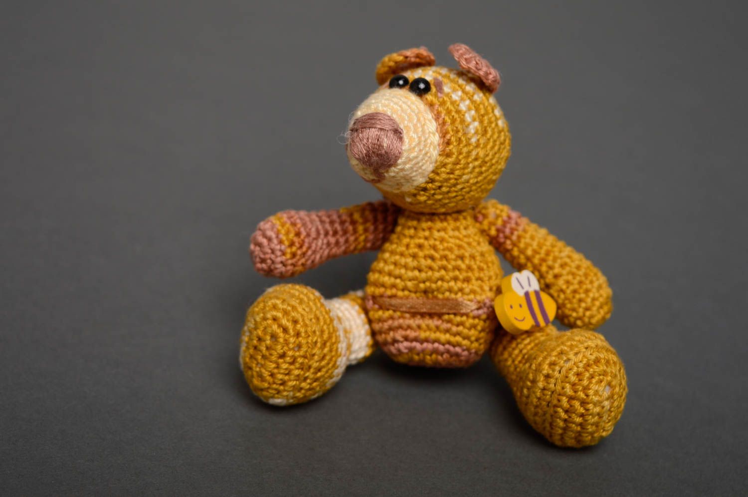 Small crochet toy Bear photo 3