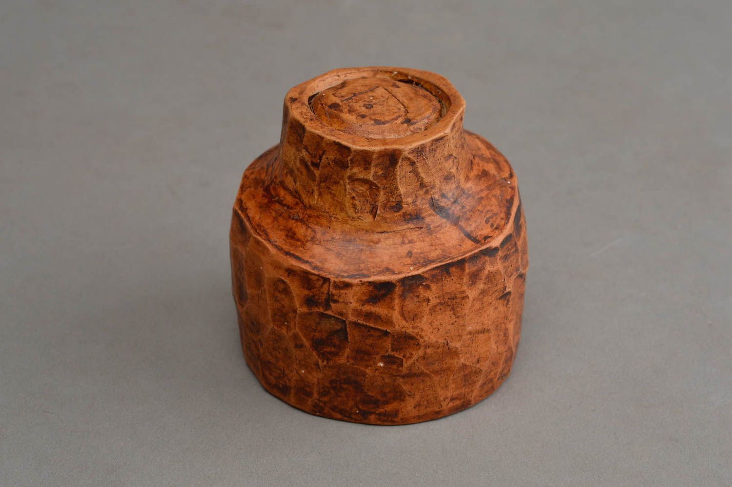 Vaso de chupito cerámico artesanal vajilla moderna regalo original eco foto 4