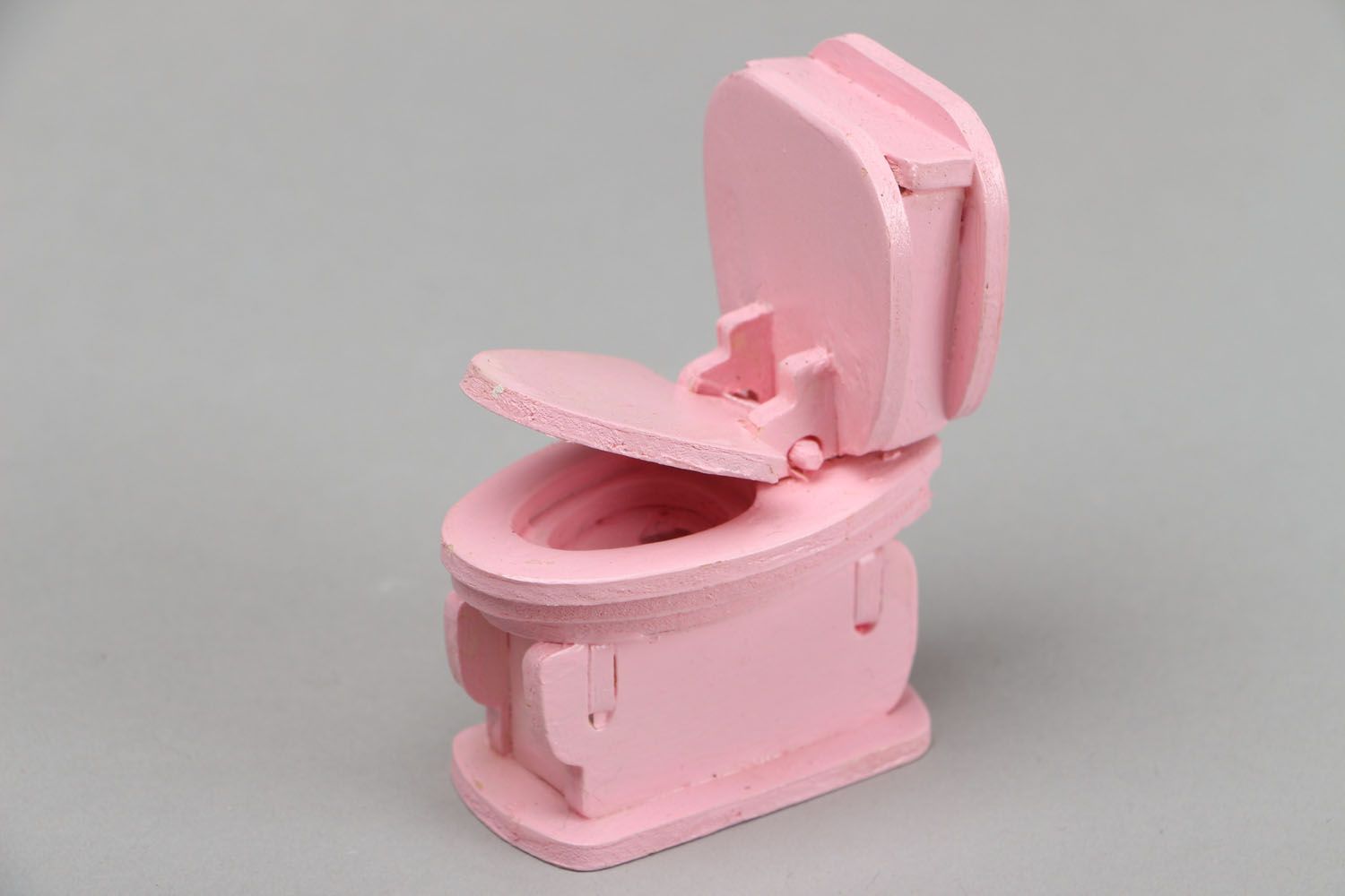 Toilette miniature pour poupée fait main photo 2