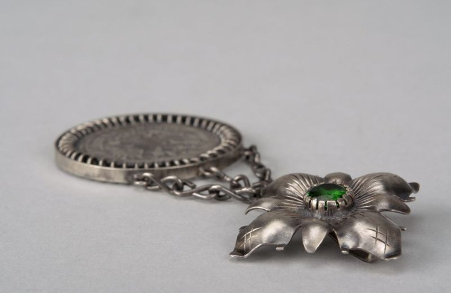 Ciondolo d'argento fatto a mano Ducato Pendente da donna Gioielli da donna foto 5