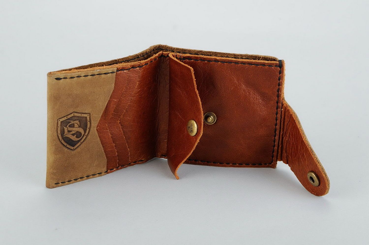 Wallet made of genuine leather photo 5