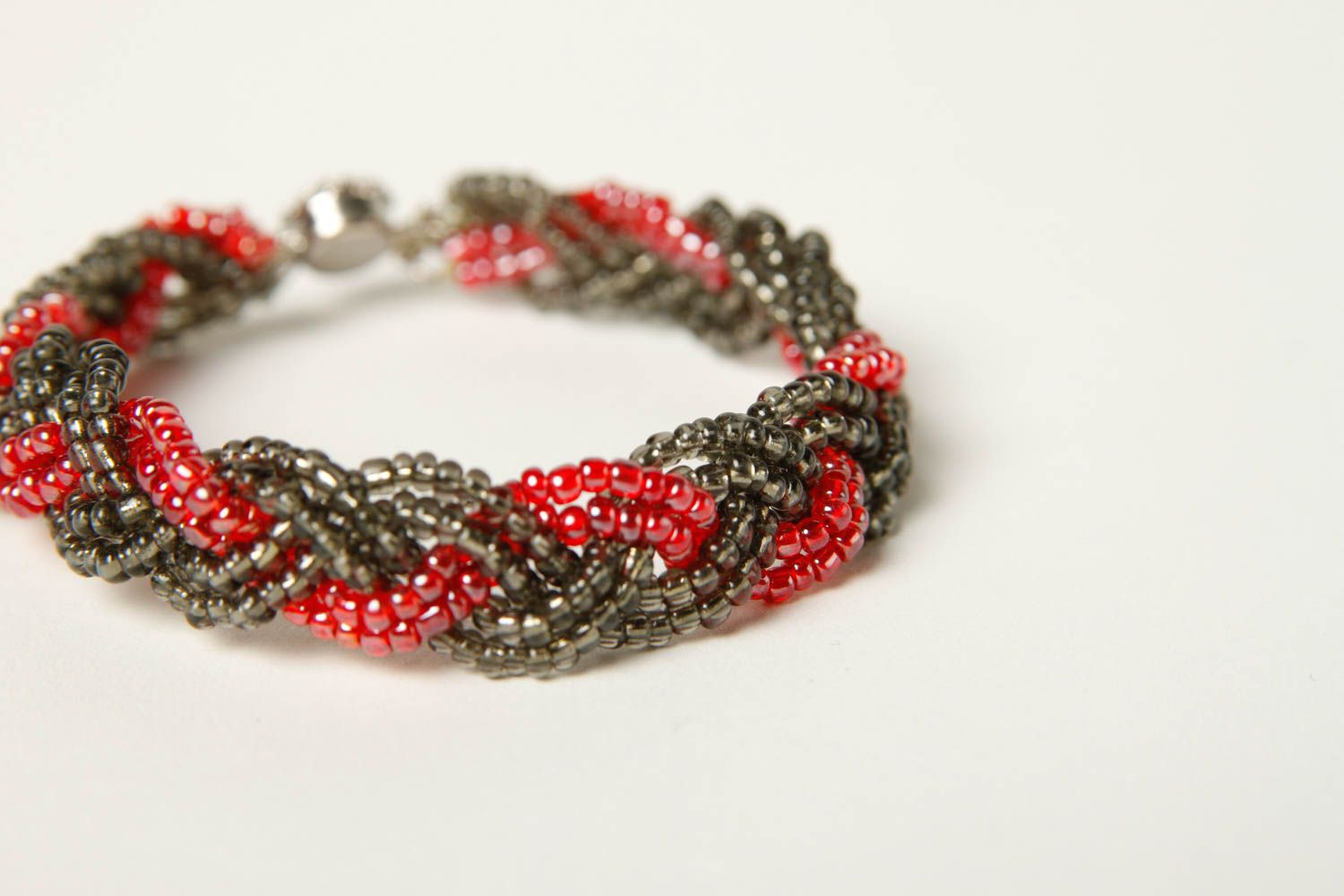 Woven bracelet exclusive bijouterie seed bead jewelry fashion bracelet for girl photo 5