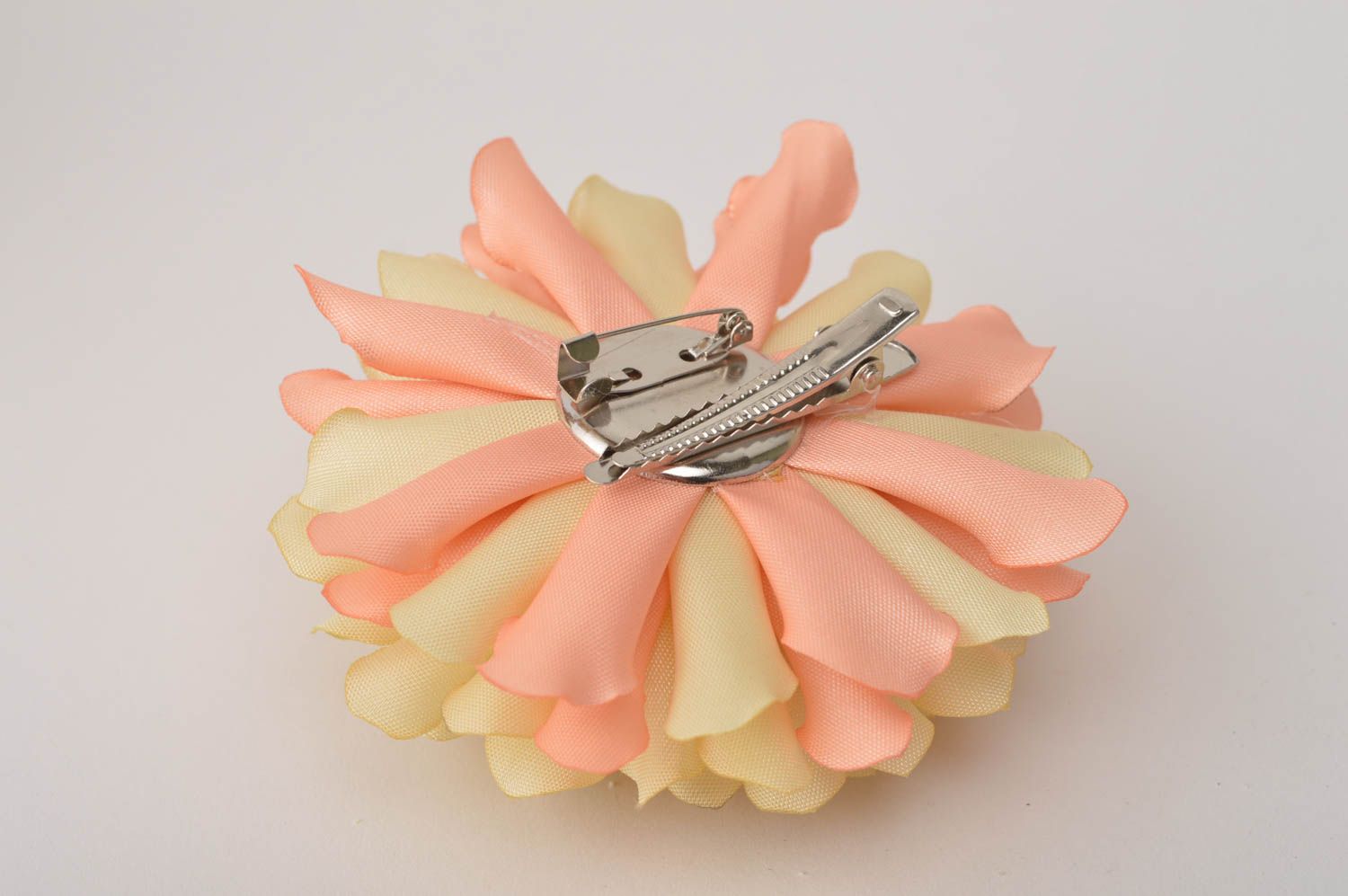 Flower jewelry handmade hair accessories flower brooch hair clip gifts for women photo 5