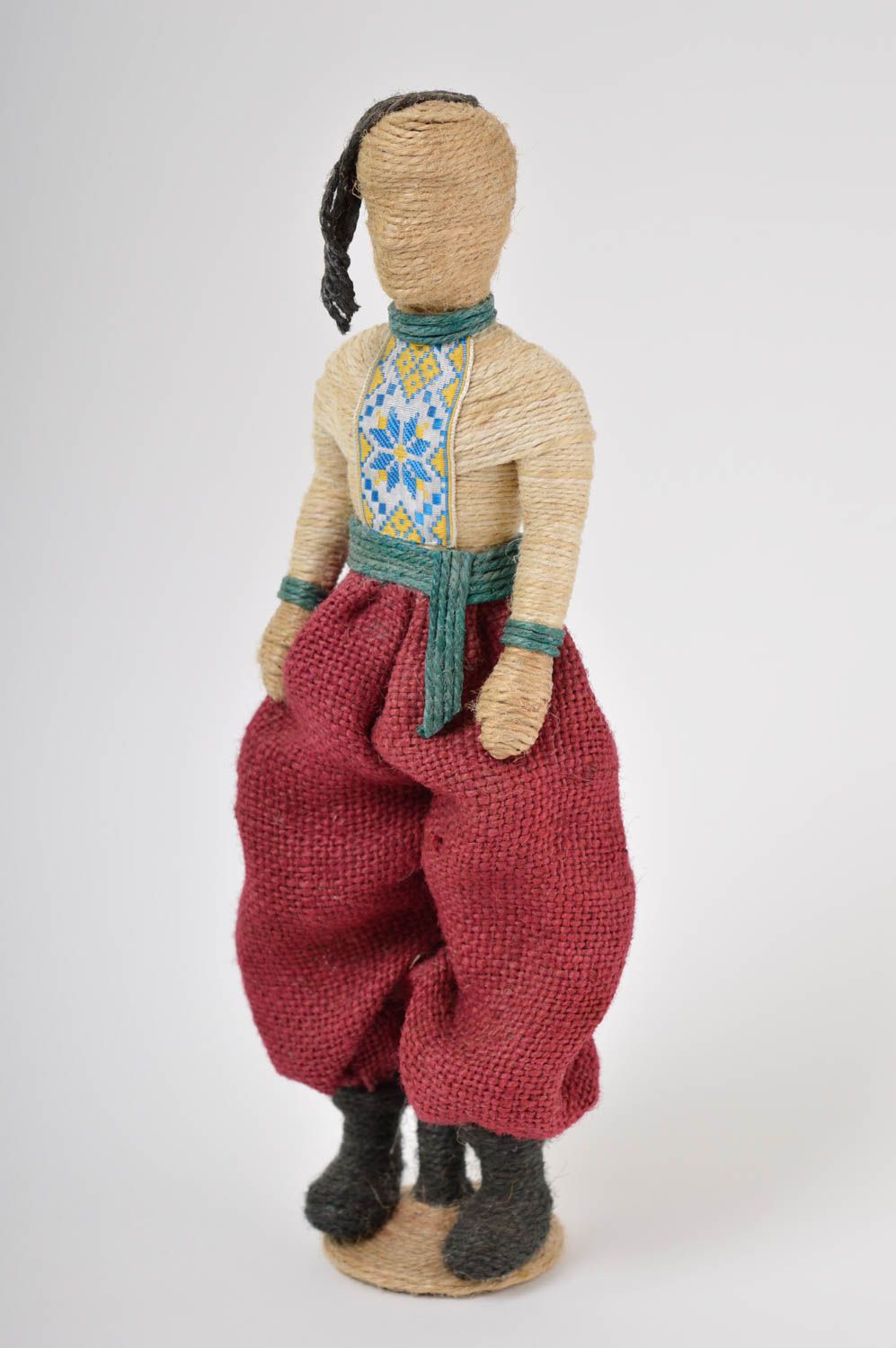 Figura original hecha a mano muñeca artesanal étnica objeto decorativo foto 2