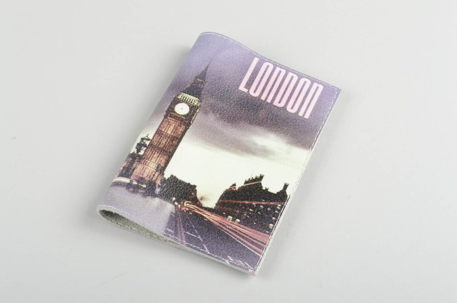 Обложка для документов хенд мейд обложка на паспорт лондон оригинальный подарок фото 4