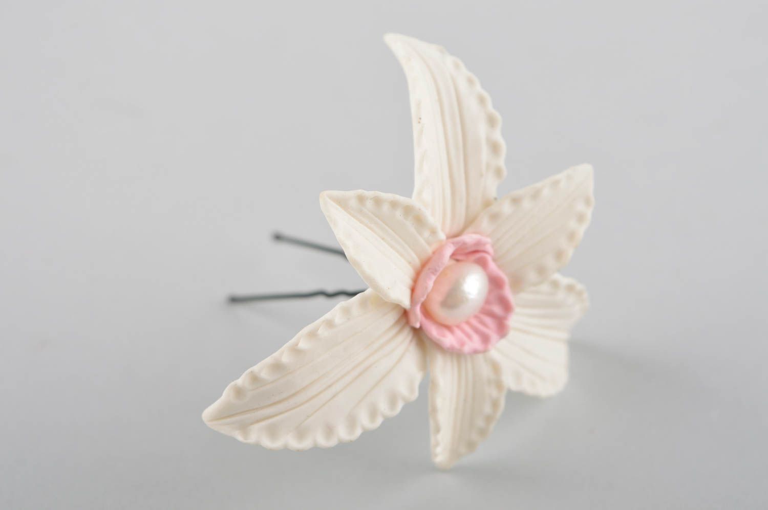 Stylish hairpin handmade hairpin for women hair accessories flower hairpin photo 2