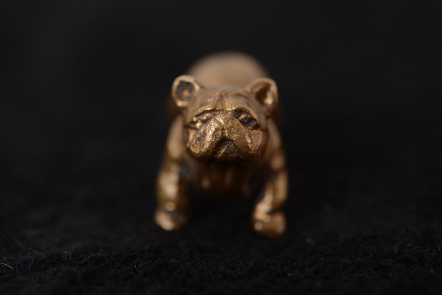 Bronze figurine English Bulldog photo 4