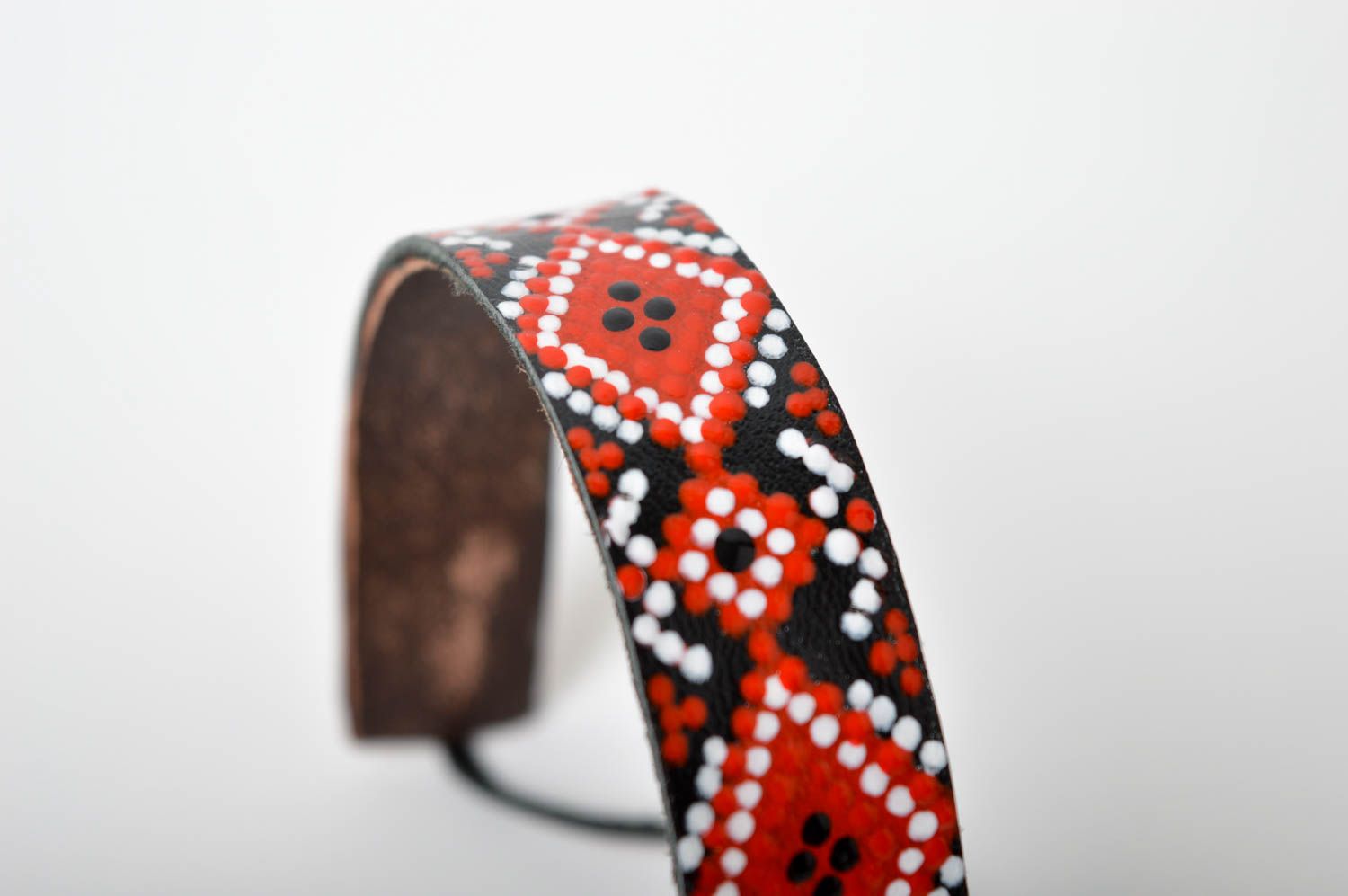 Handmade designer ethnic bracelet stylish female bracelet elegant jewelry photo 2