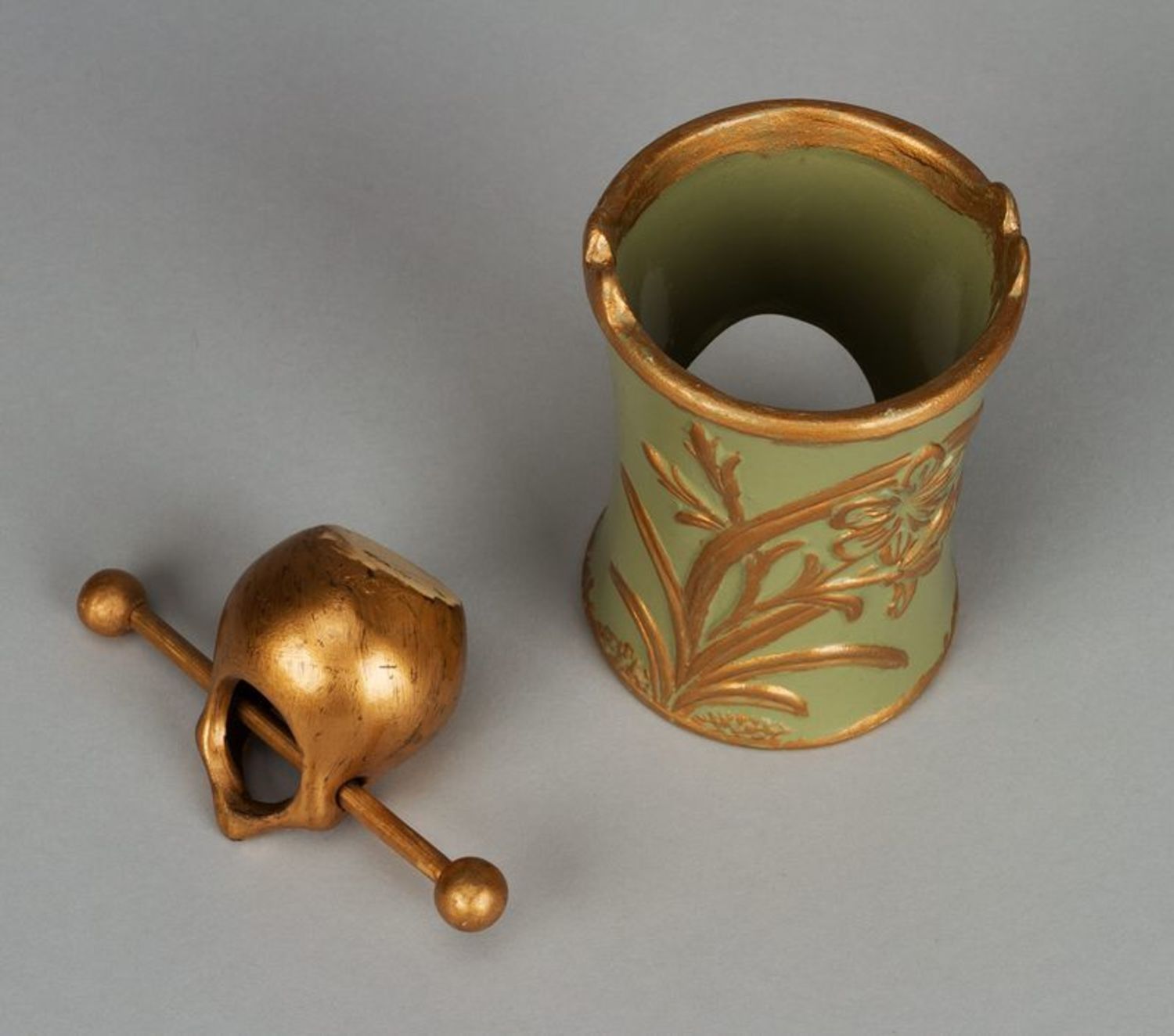 Lampada aromatica in ceramica fatta a mano Decorazione di casa Regalo per donna foto 4