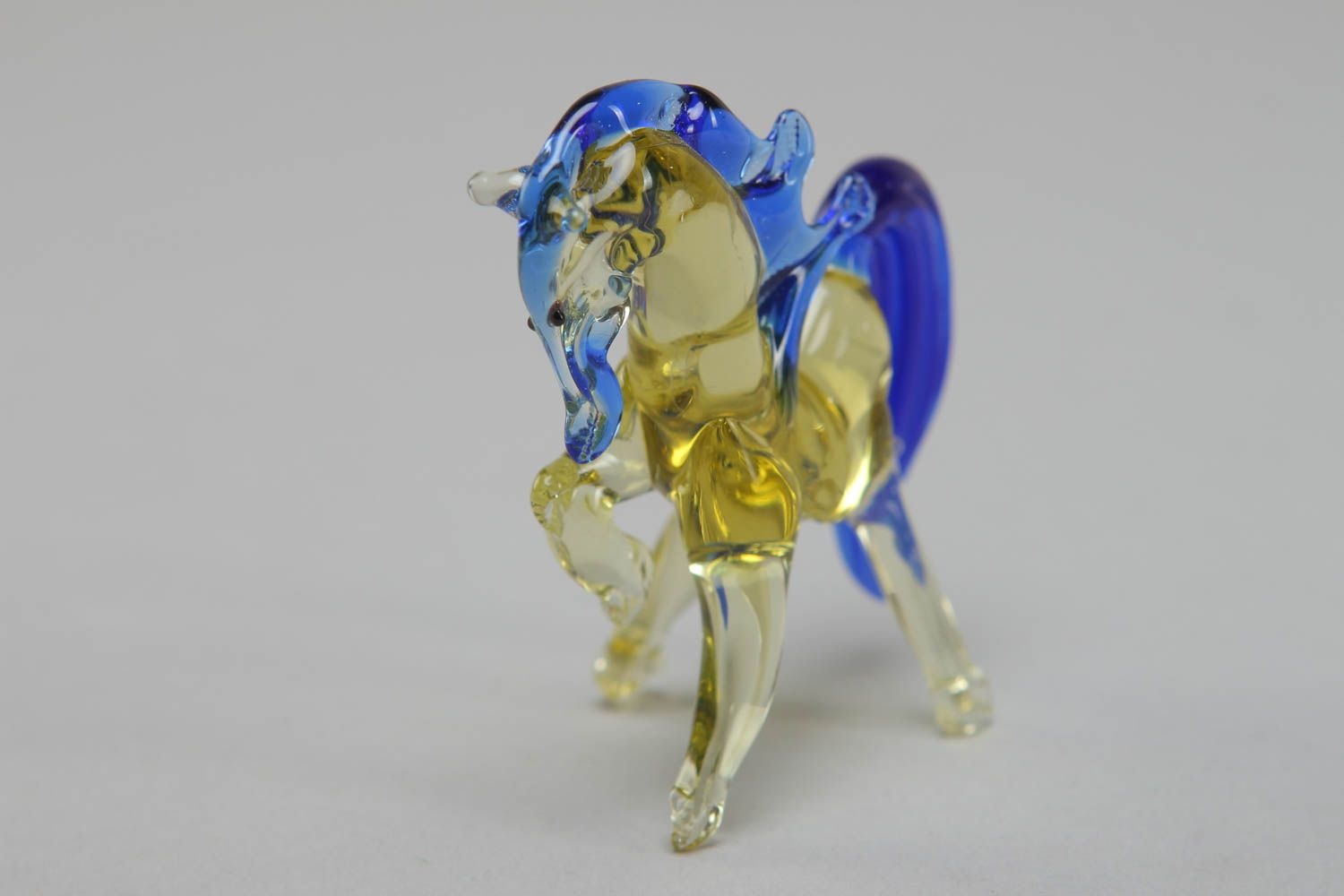 Lampwork glass figurine Horse photo 2