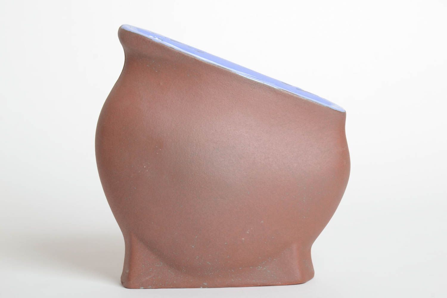 Керамическая ваза для цветов ручной работы декор для дома декор интерьера фото 4