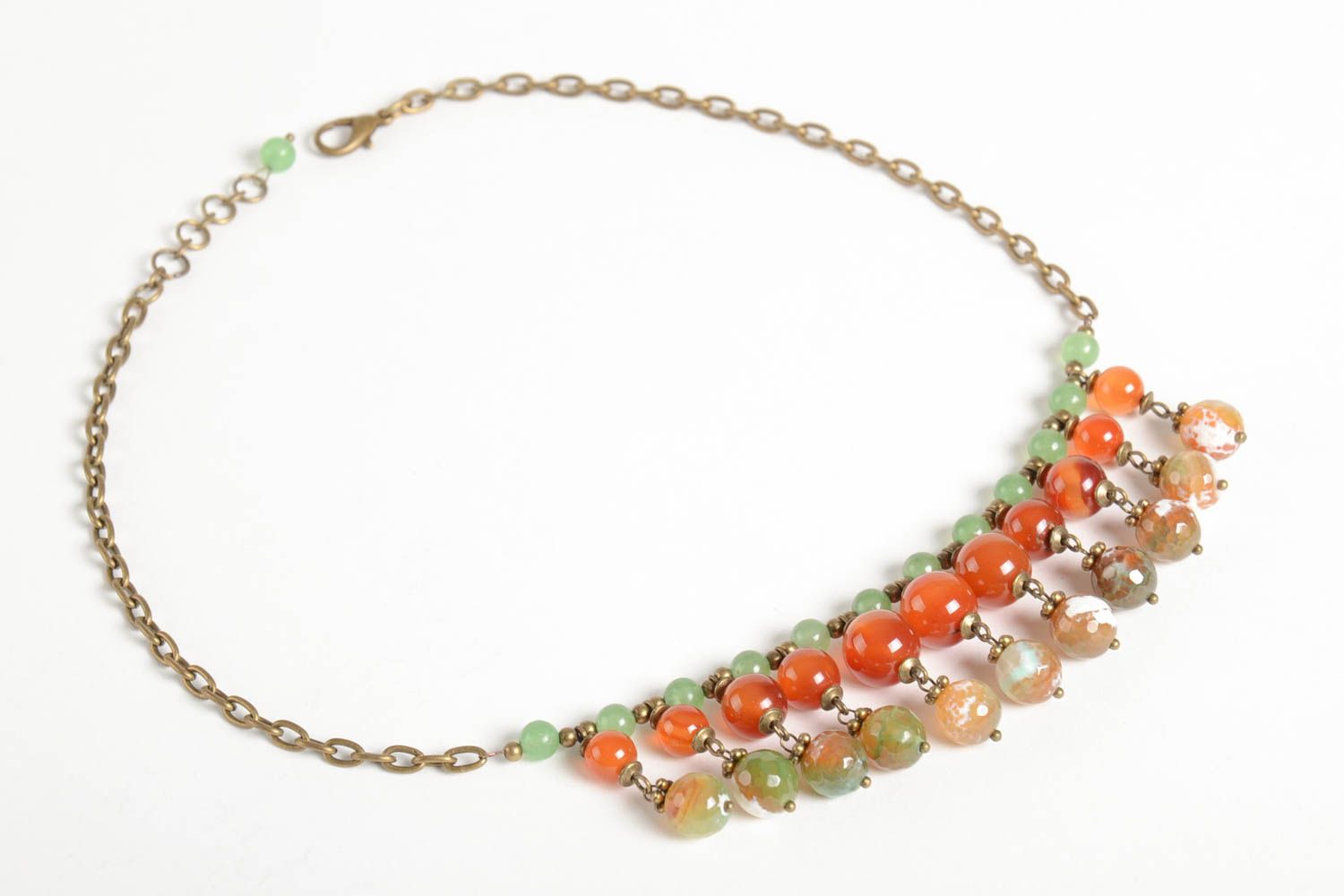 Handmade designer cute necklace elegant necklace natural stone jewelry photo 5