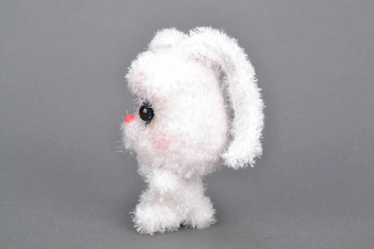 Soft crochet toy Fluffy Bunny photo 4