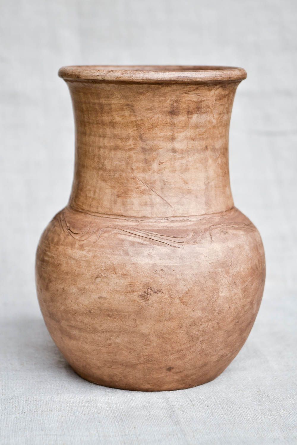 Vajilla de cerámica hecha a mano jarro de barro 1 litro menaje de cocina  foto 5