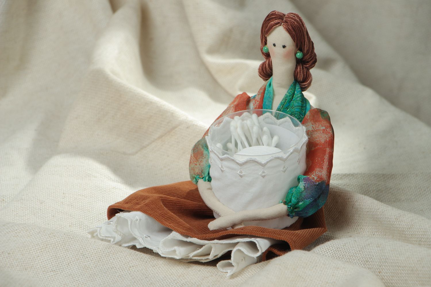 Muñeca de autor para interior Ama de casa  foto 5