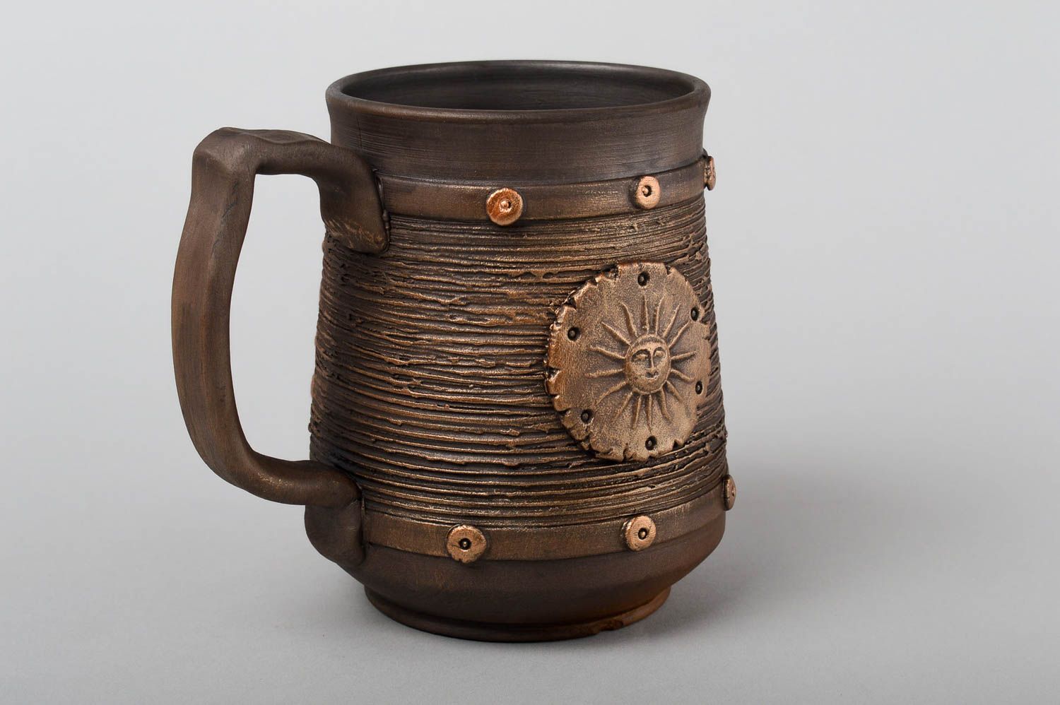 Mug for beer ceramic beer mug creative gift handmade gift large mug for beer photo 3