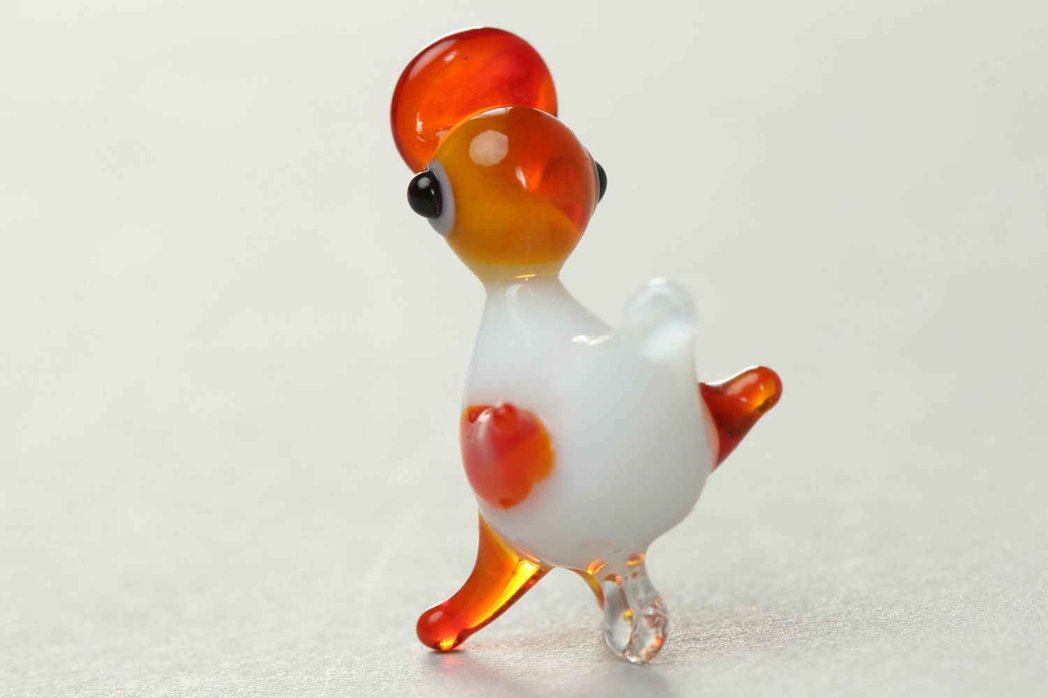 Funny glass statuette Duck photo 3