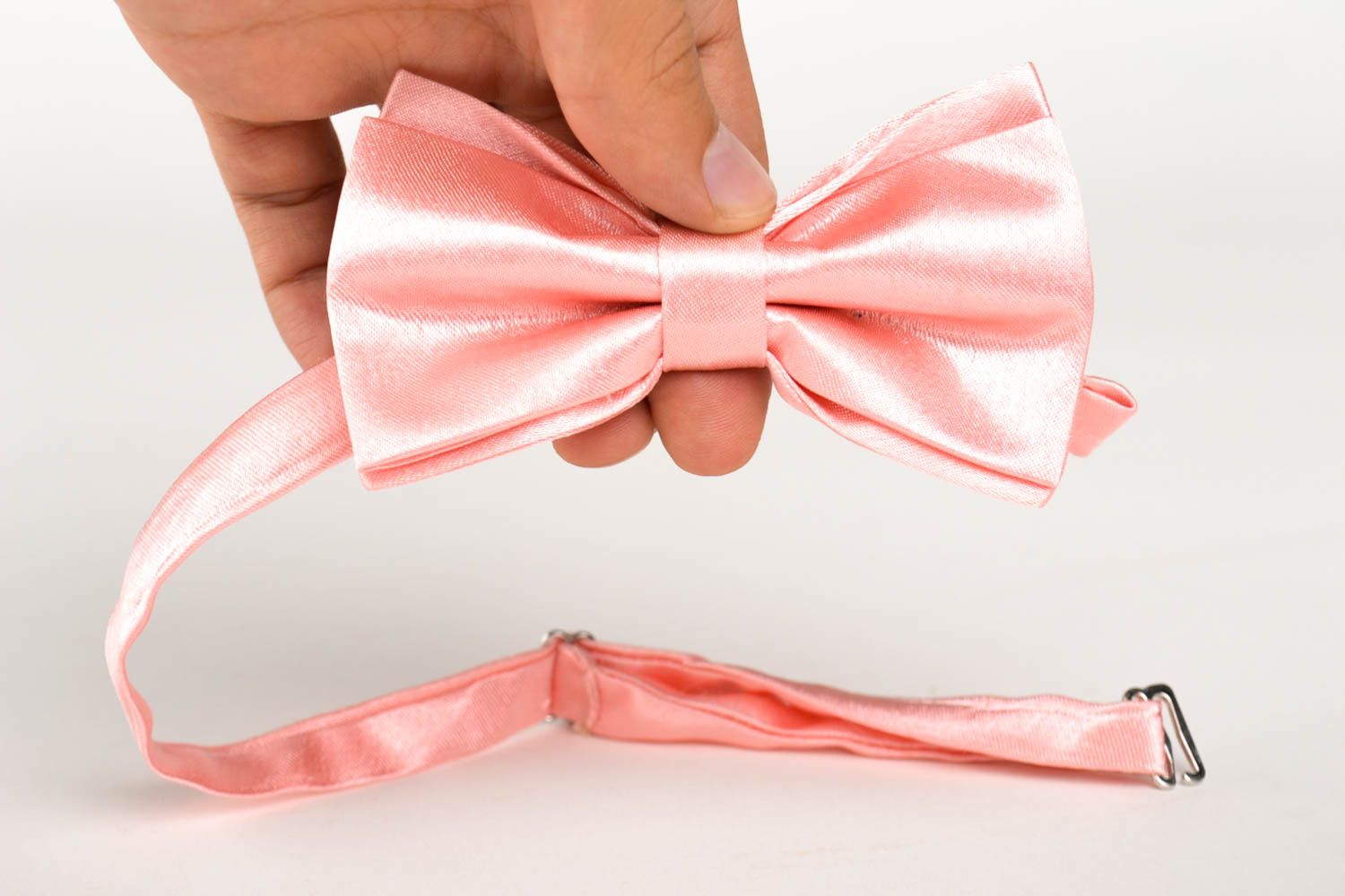 Presents for men fabric bow tie unisex bow tie stylish men accessories photo 3