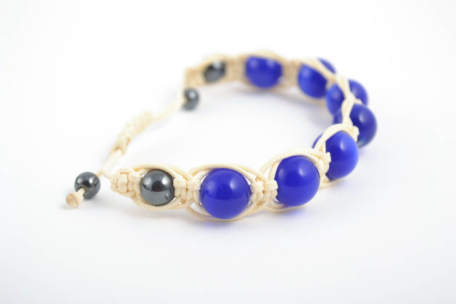 Stylish handmade wrist bracelet designs beaded gemstone bracelet gifts for her photo 4