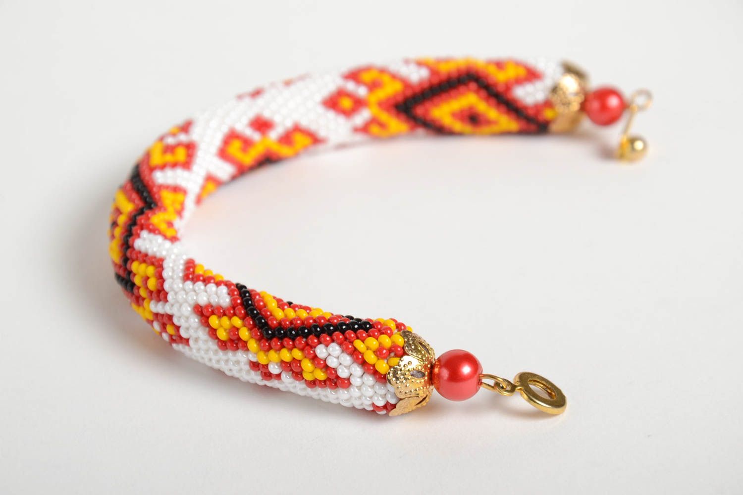Stylish handmade wrist bracelet beaded cord bracelet designs cool jewelry photo 3