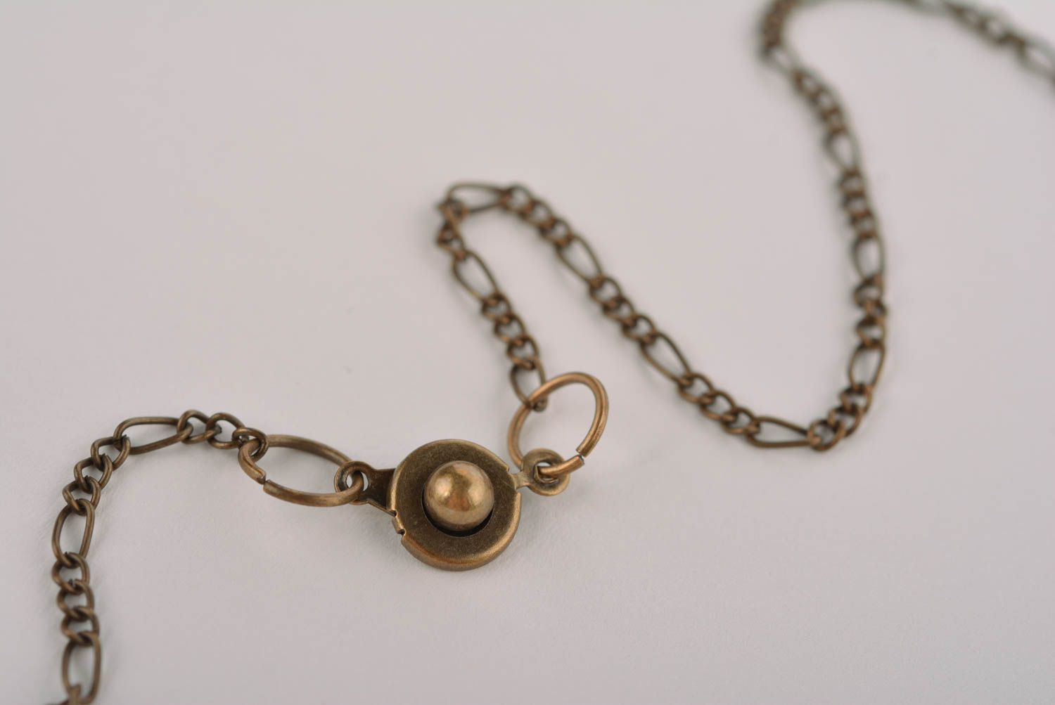 Collier design Bijou fait main pierre perles fantaisie métal Accessoire femme photo 5