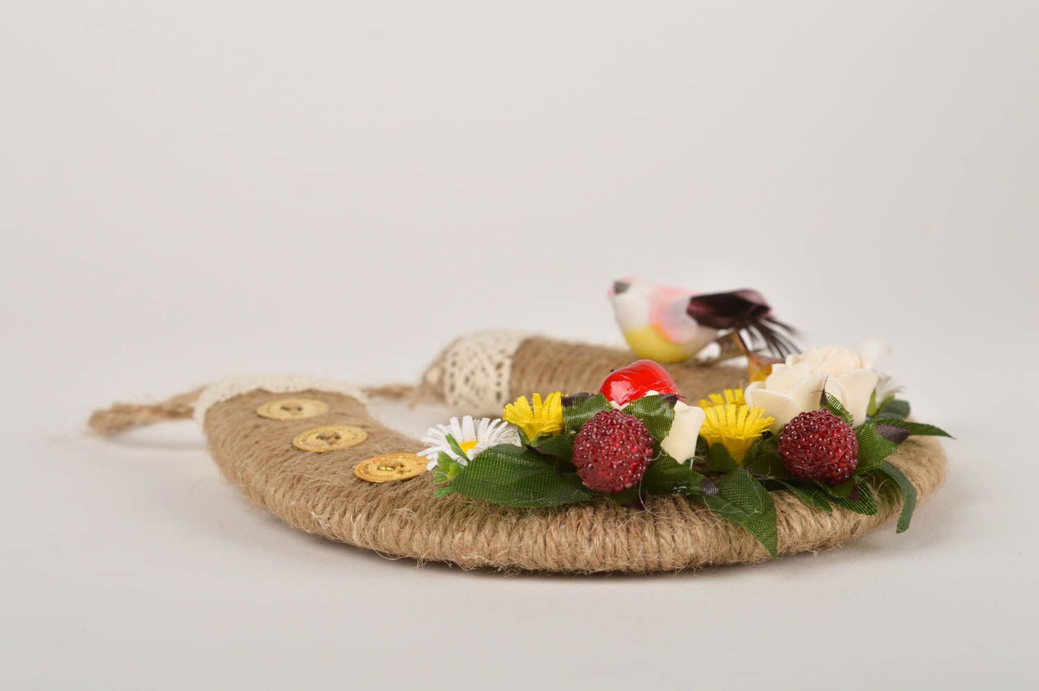 Deko Anhänger handmade Hufeisen Anhänger Designer Geschenk für Interieur foto 5