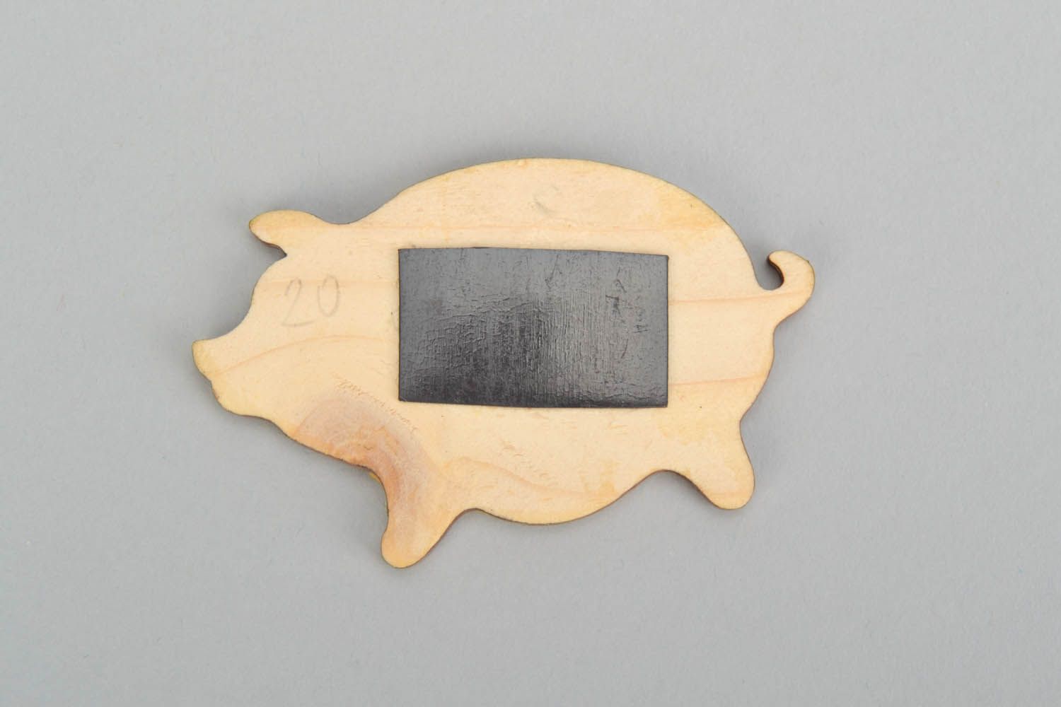 Magnet frigo artisanal en forme de cochon  photo 4