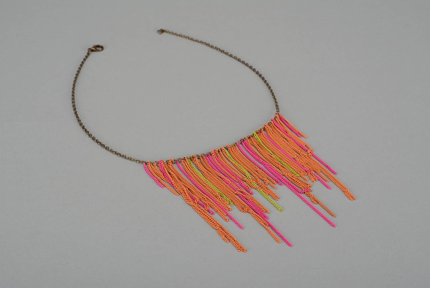 Necklace Bright chains photo 1