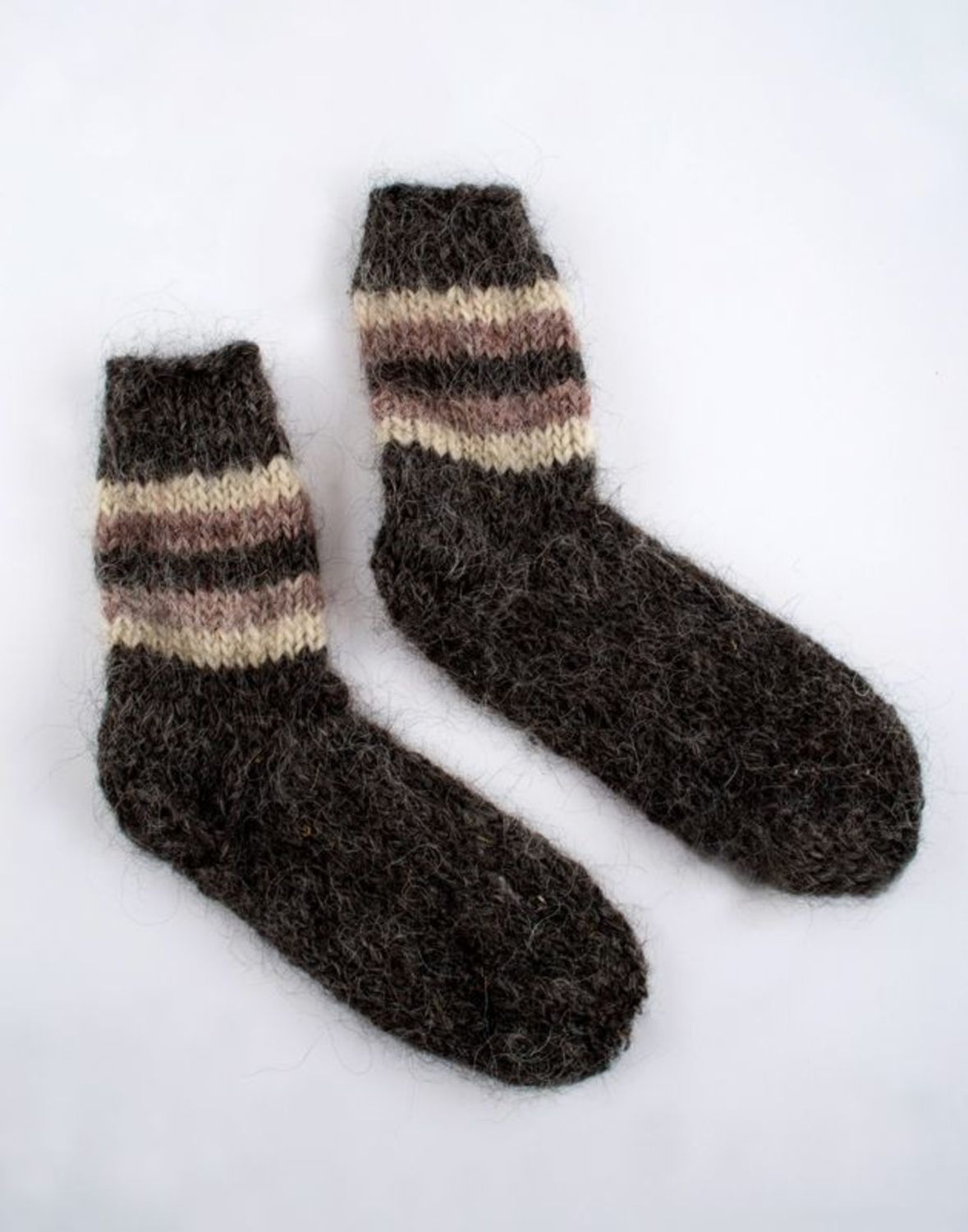Теплые шерстяные носки фото 2