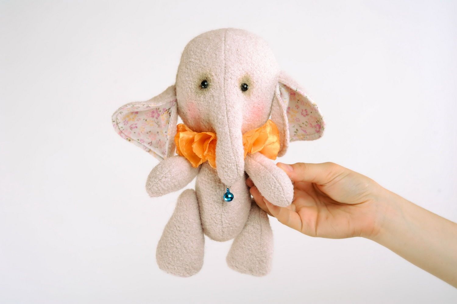 Brinquedo macio de caxemira Elefante foto 2
