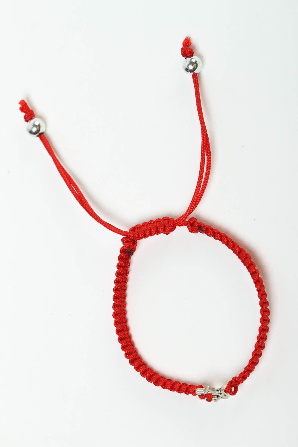 Unusual handmade textile bracelet woven cord bracelet fashion trends gift ideas photo 2