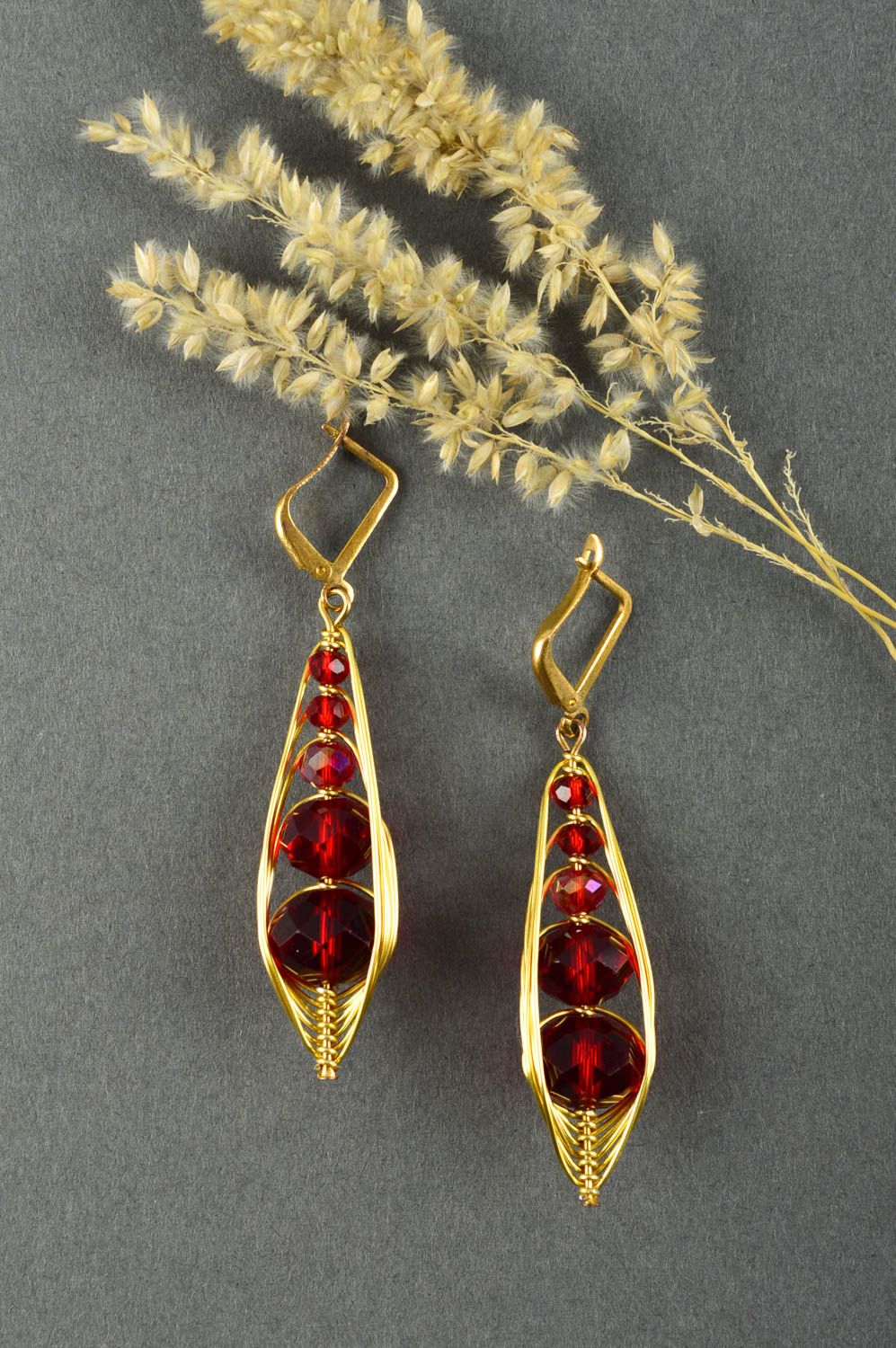 Designer earrings handmade jewelry earrings for ladies best gifts for women photo 1