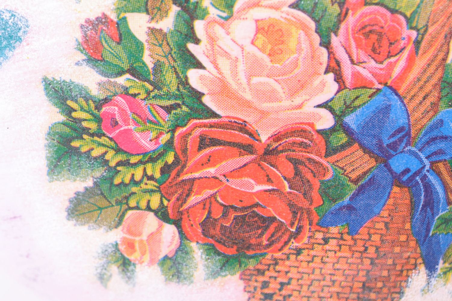 Керамический горшок для цветов Корзинка фото 4