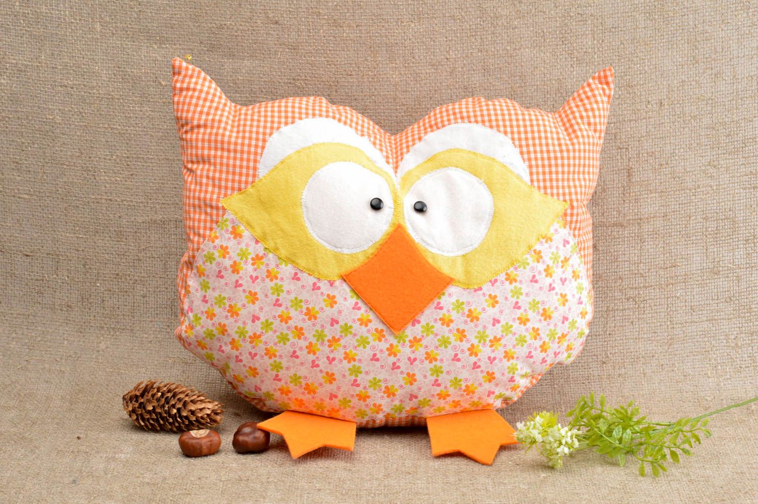 Decorative handmade stylish pillow soft lovely accessories cute home decor photo 1