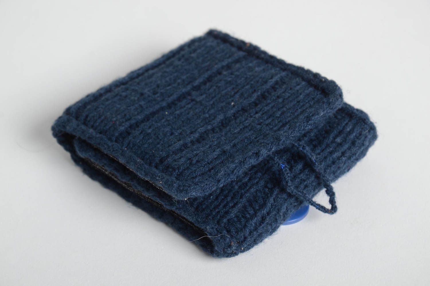 Handmade purse unusual case for phone designer purse for men textile accessory photo 4