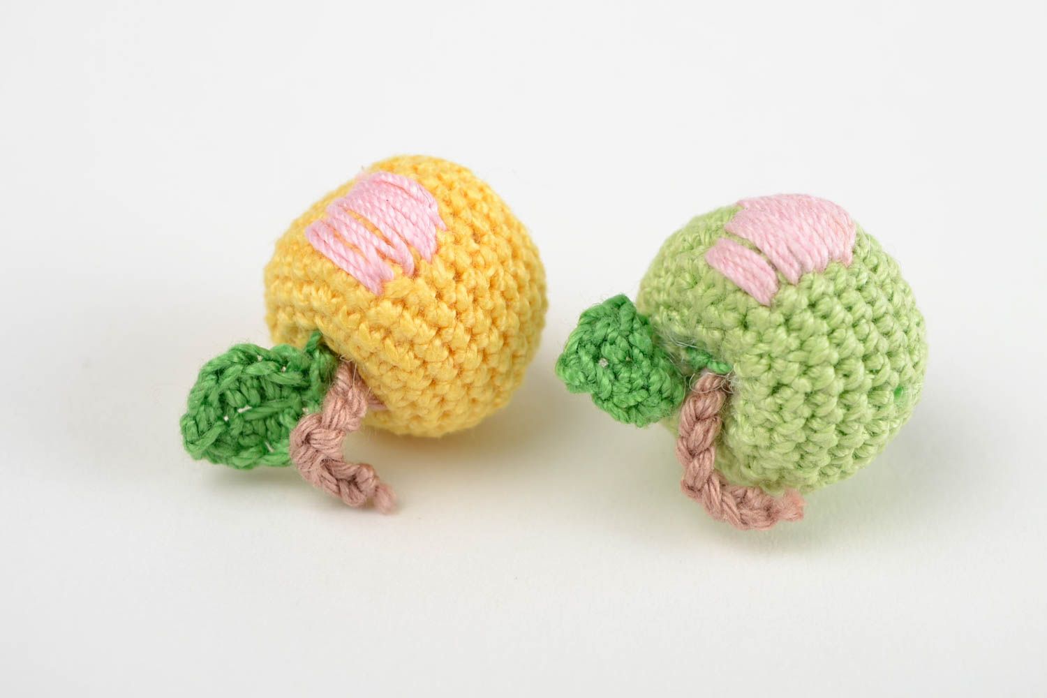 Peluches fruits faite main Jouets au crochet design Cadeau pour enfant insolite photo 4