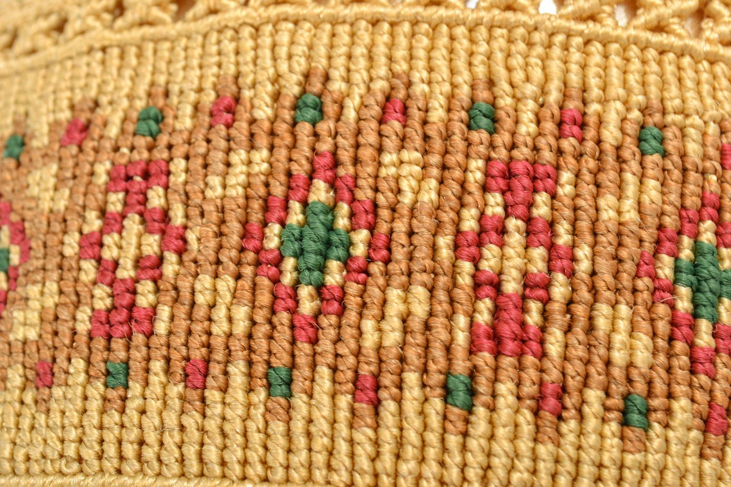 Текстильная пасхальная корзина  фото 3