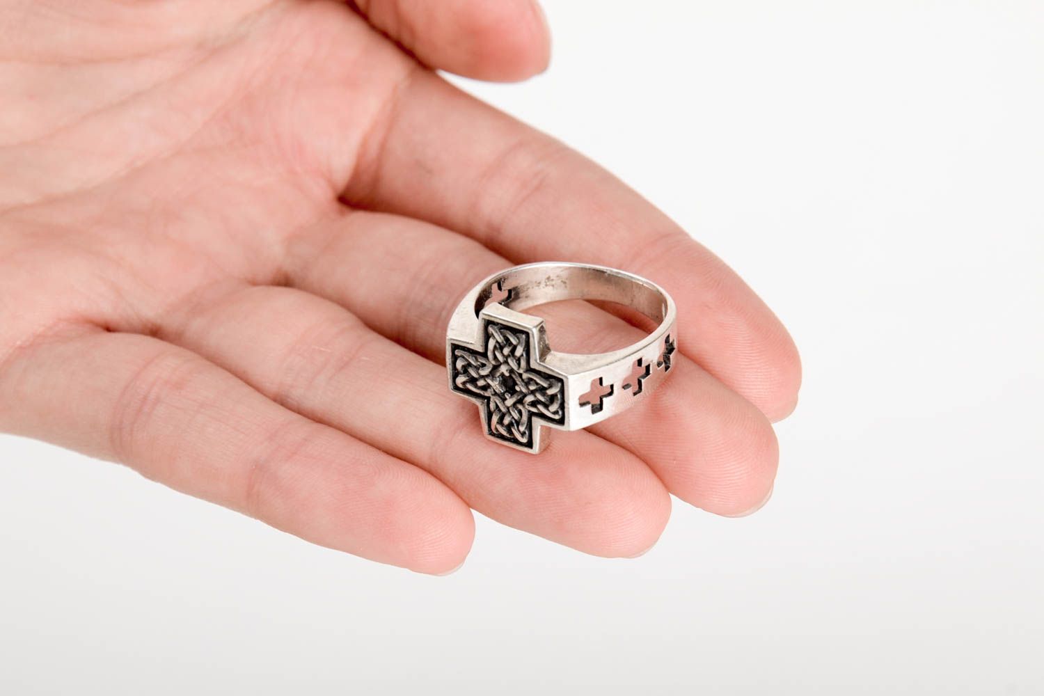 Мужское серебряное кольцо украшение ручной работы дизайнерское украшение фото 5