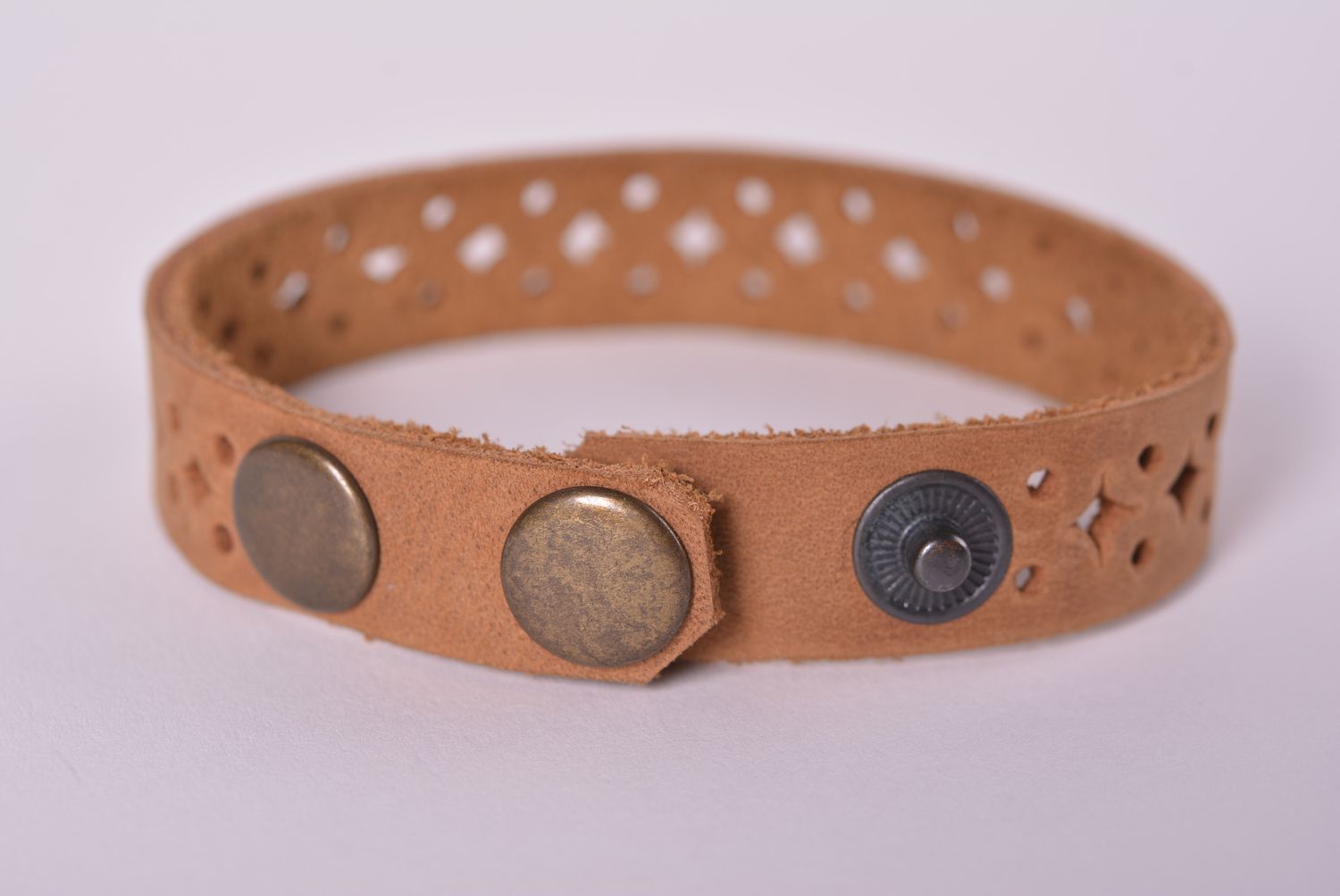 Handmade bracelet unusual bracelet for women gift ideas leather jewelry photo 3