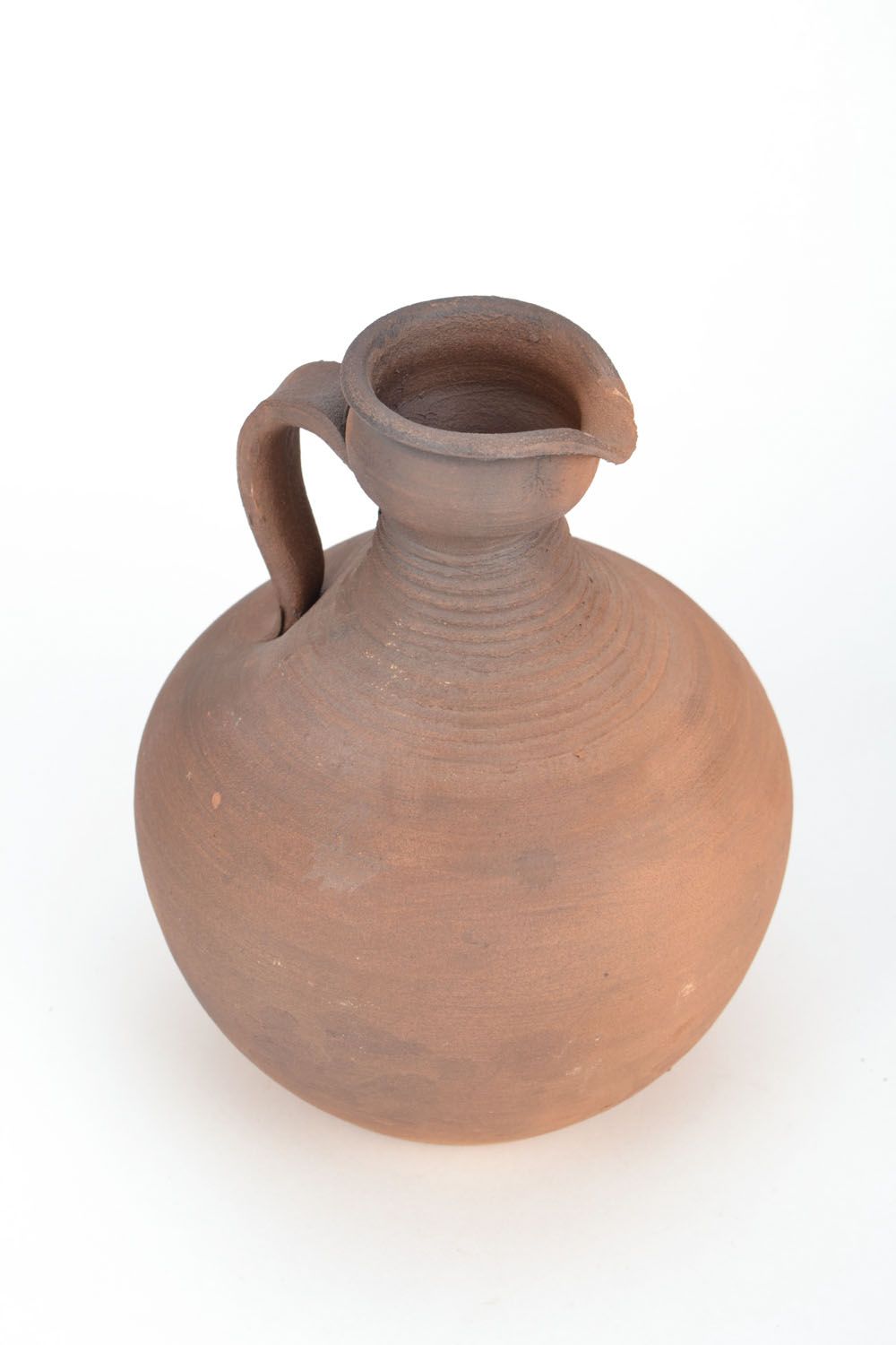 Brocca in ceramica fatta a mano contenitore per bevande utensili da cucina
 foto 3