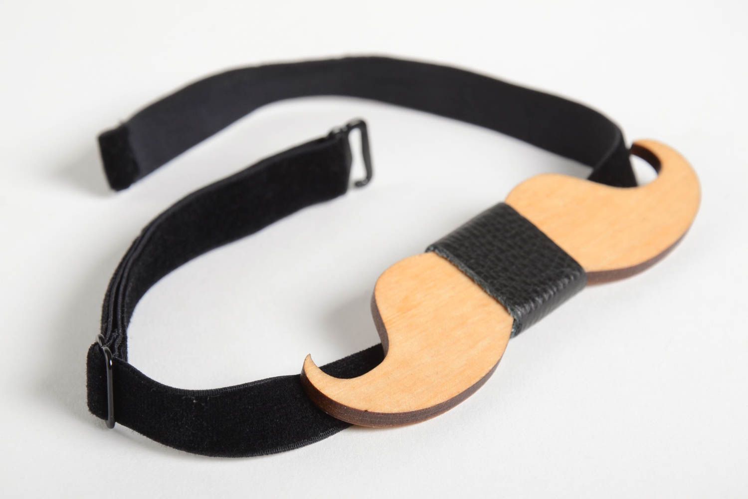 Nœud Papillon En Bois Fait Main - Accessoire Mode Dandy, Ajustable, Idée Cadeau Originale