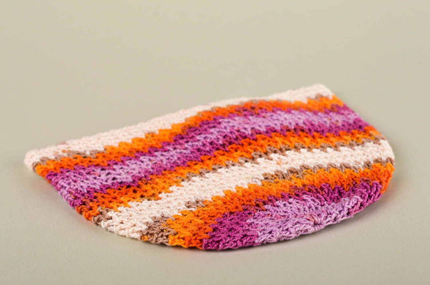 Gorro infantil tejido a crochet ropa para niña hecha a mano regalo original foto 5