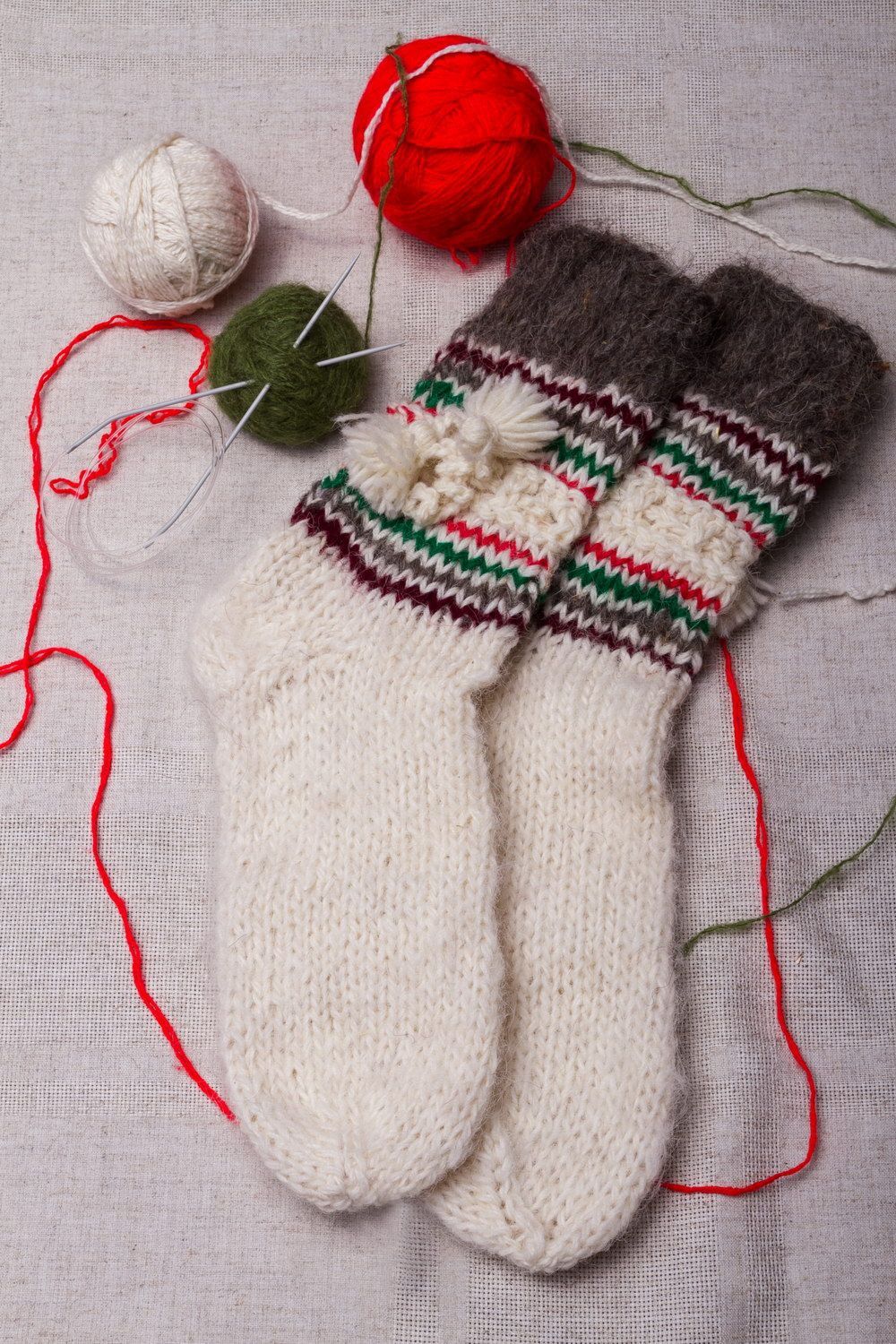 Women's socks with bow photo 1