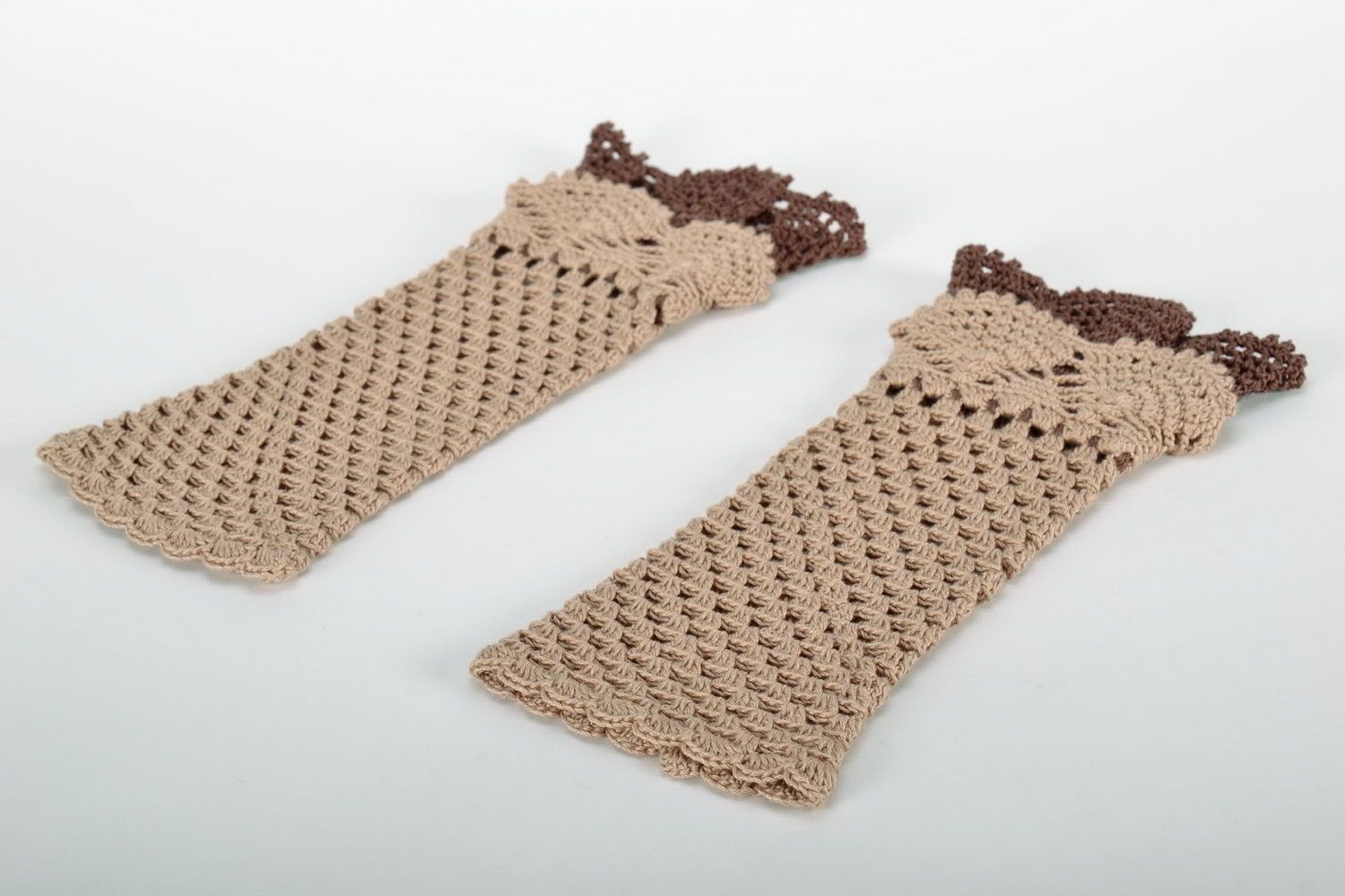 Crochet mittens, gloves photo 4