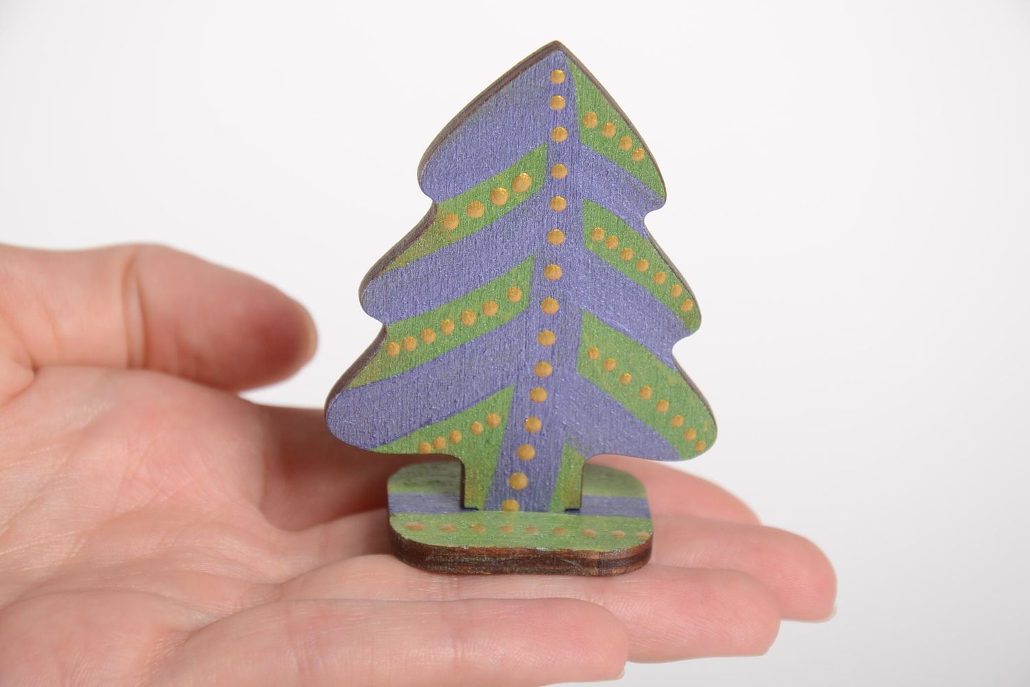 Unusual handmade figurine wood craft home design Christmas decor gift ideas photo 2