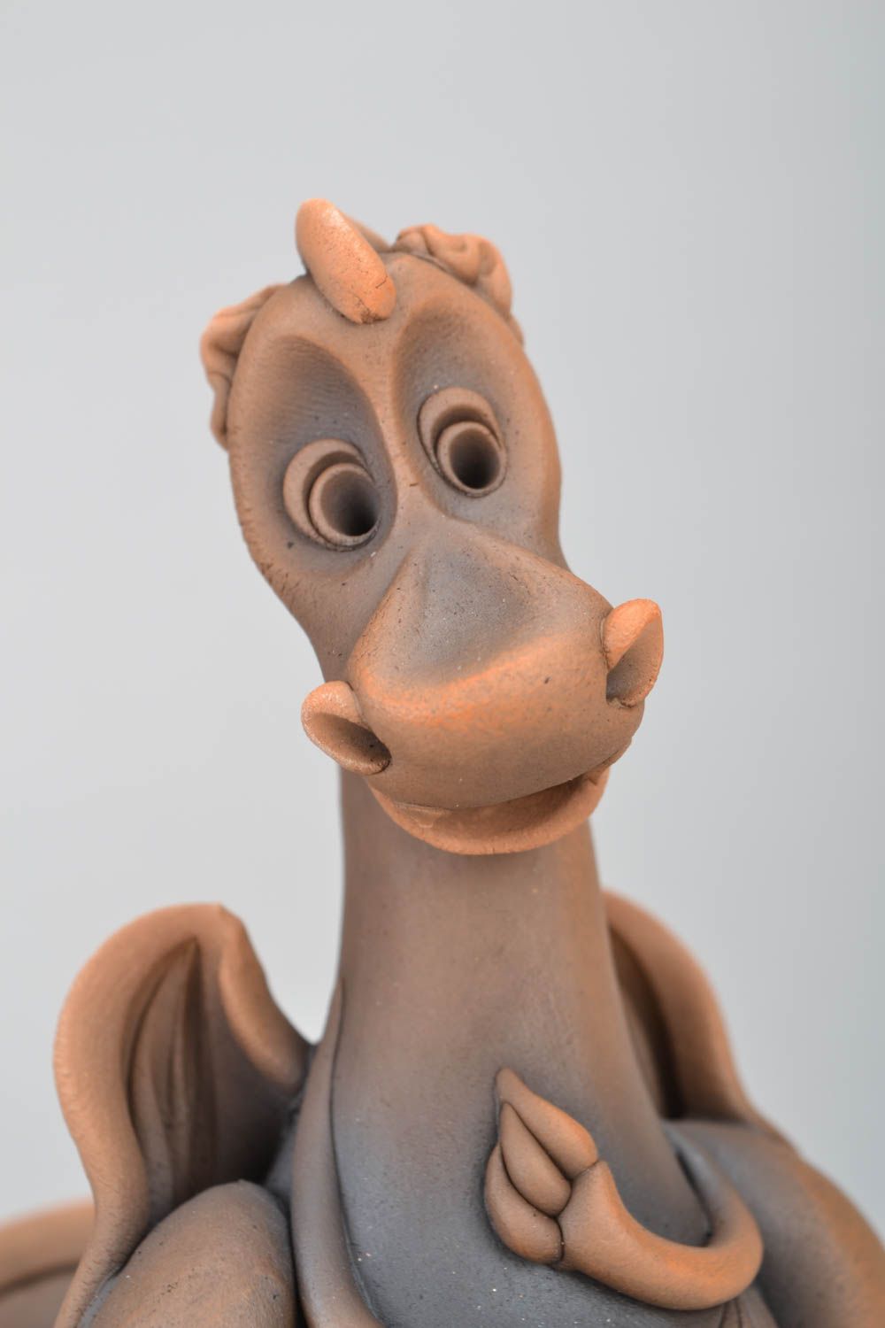 Figura de cerámica Sonajero dragón foto 5