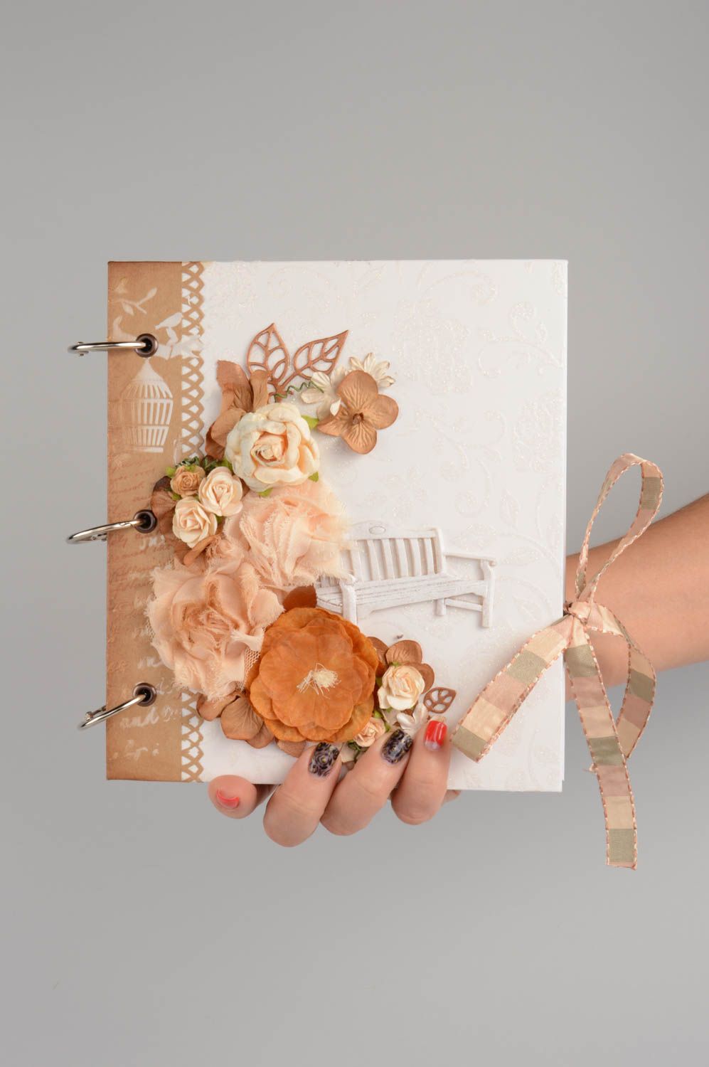 Wedding scrapbook album for wishes handmade beautiful designer notepad Romance photo 5