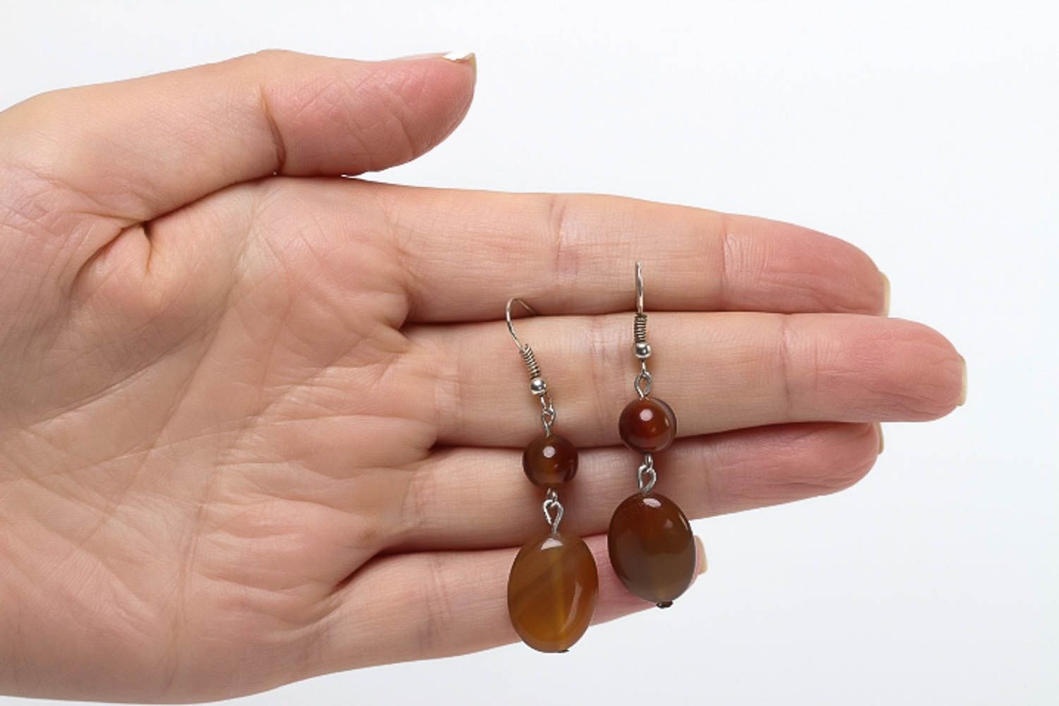 Designer earrings gemstone jewelry handmade jewellery gift ideas for women photo 5