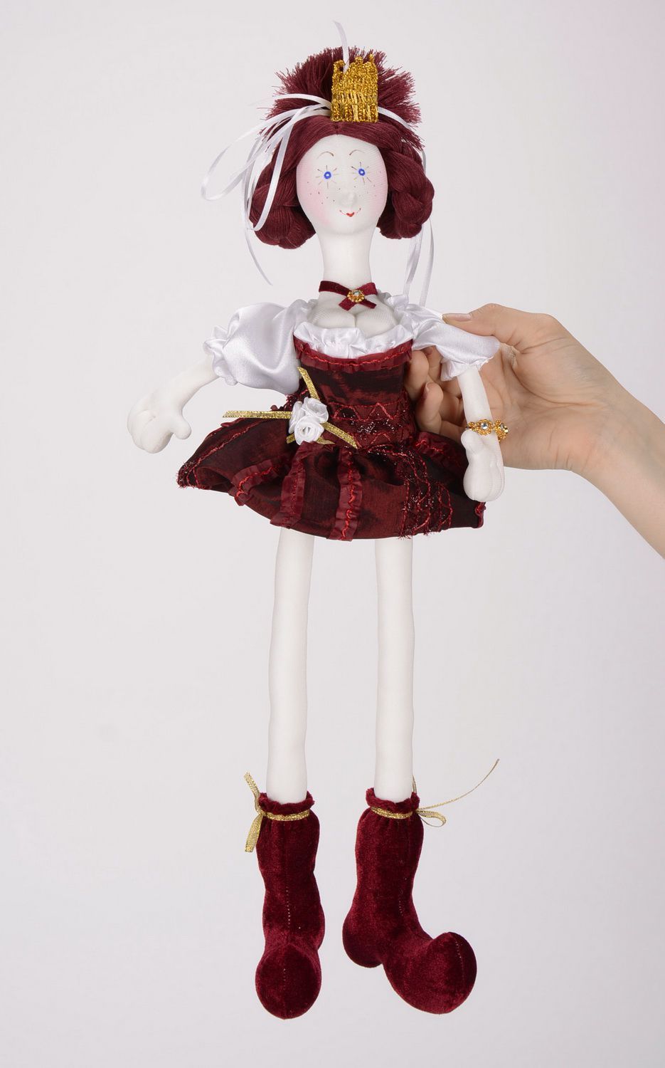 Тканевая кукла Принцесса фото 5
