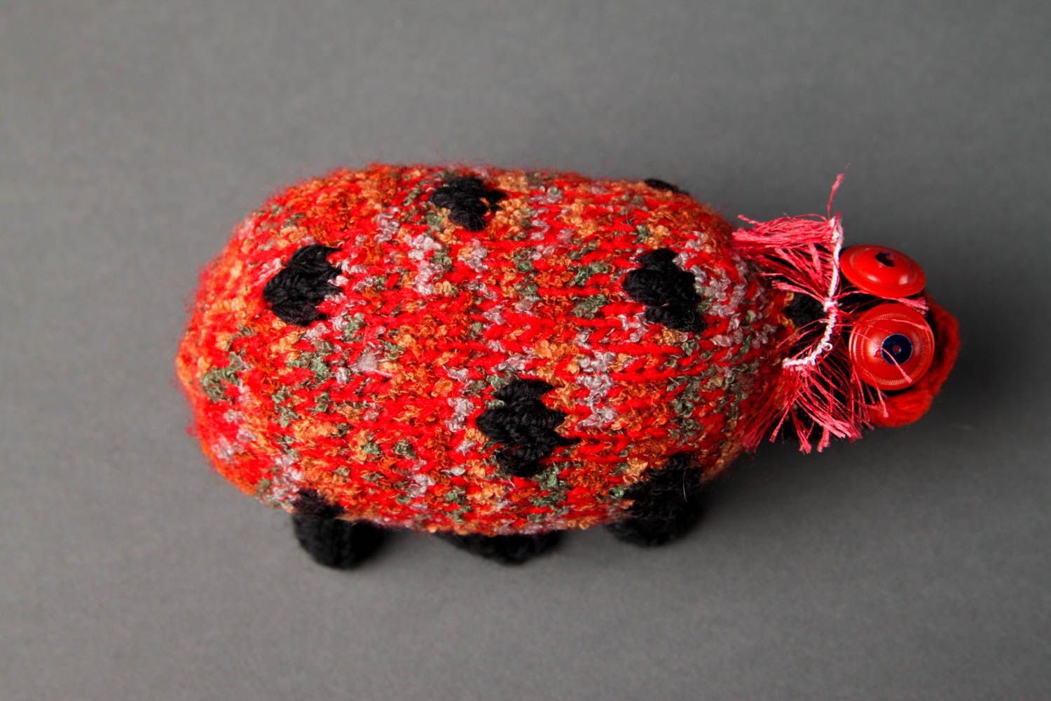 Peluche de animal hecho a mano juguete tejido regalo original para niño foto 4